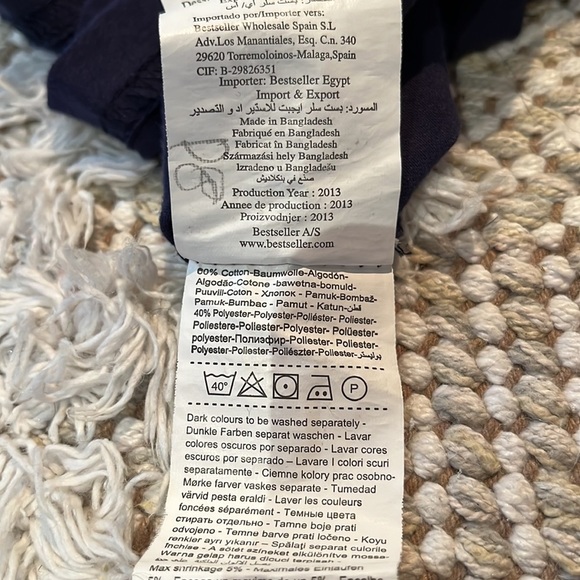 Vero Moda navy blue maxi tank dress - Picture 6 of 6